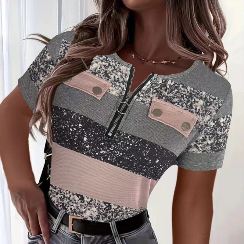 Ladies T-Shirt, Summer Top