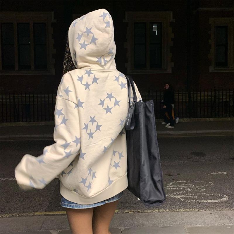 Hoodies Sweatshirt Street Men- Women